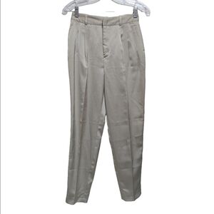 Zara High-Rise Pants Size XS Tan